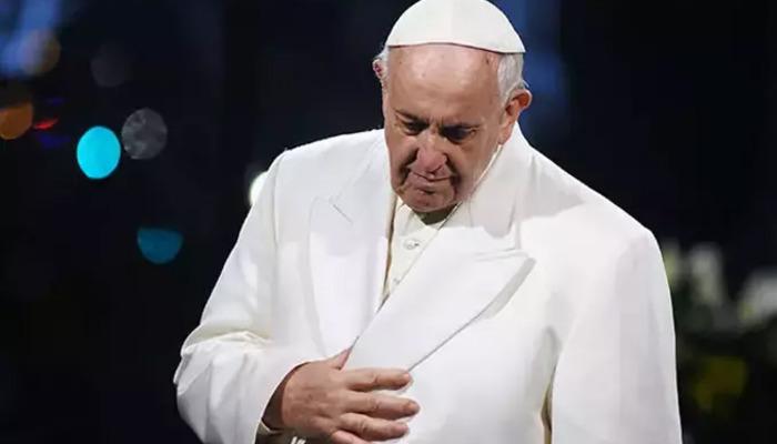 Papa Francis Paskalya öncesi “Via Crucis” ayinine katılamamıştı